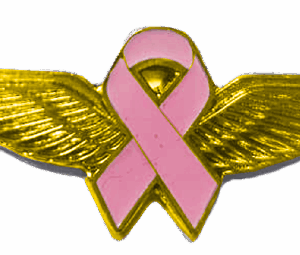 Pin Alas Rosas (DORADAS)